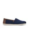 Toms Men's Alpargata Navy Synthetic Trim In Blue