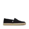 Toms Men's Alpargata Recycled Cotton Rope 2.0 Espadrille In Black