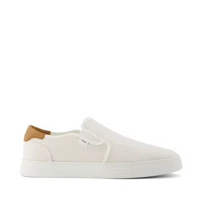 Toms Men's Baja 2.0 Legacy Canvas Slip On Sneaker In White