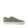 Toms Men's Carlo 2.0 Lace-up Sneaker Vetiver Grey Tropical Jacquard In Multi