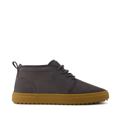Toms Men's Carlo Mid Terrain 2.0 Sneaker Water Resistant Forged Iron Leather In Grey