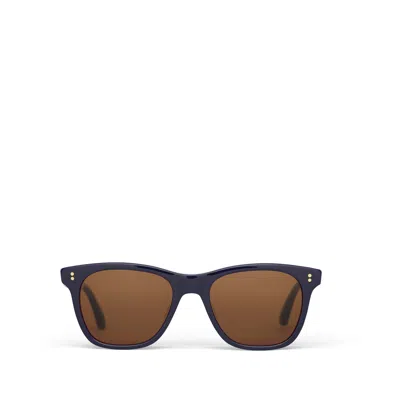 Toms Men's Fitzpatrick Navy Handcrafted Sunglasses In Blue
