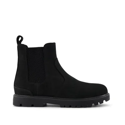 Toms Men's Griffin Water Resistant Leather Boot In Black