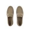 Toms Men's Navi Trvl Lite Havana Loafer Dune Suede Slip On In Brown