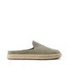 Toms Santiago Espadrille Mule In Gray