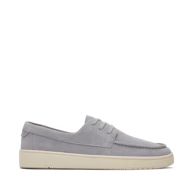 Toms Men's Trvl Lite London Suede Loafer Slip On In Gray