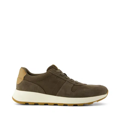 TOMS MEN'S TRVL LITE RETRO RUNNER OLIVE WATER REPELLENT SNEAKER