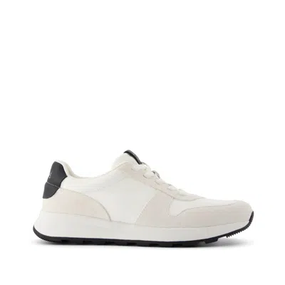 TOMS MEN'S TRVL LITE RETRO RUNNER SUEDE WATER REPELLENT SNEAKER