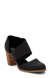 Toms Women's Milan Closed Toe Heel In Black