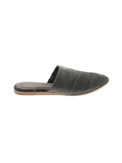 Pre-owned Toms Mule/clog In Black