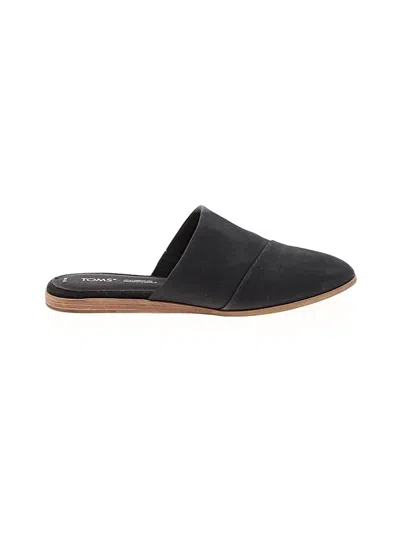Pre-owned Toms Mule/clog In Black