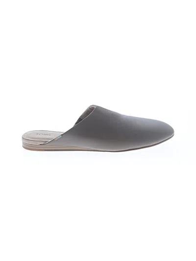 Pre-owned Toms Mule/clog In Gray