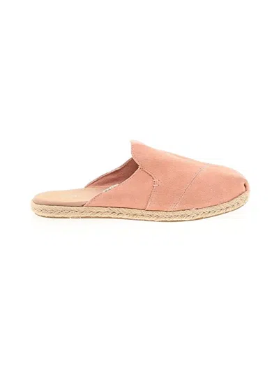 Pre-owned Toms Mule/clog In Pink