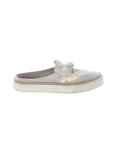 Pre-owned Toms Mule/clog In White