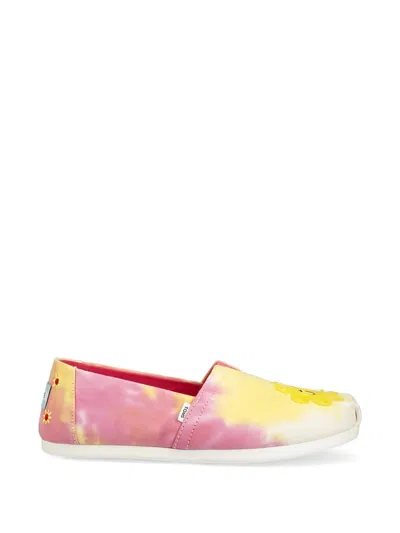 Toms タイダイ フローラル スリッポンスニーカー In Multi