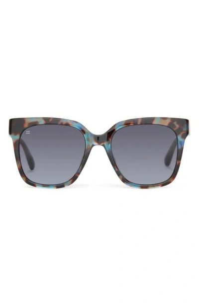 Toms Natasha 53mm Polarized Square Sunglasses