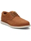 TOMS NAVI MENS LEATHER LACE-UP OXFORDS