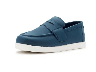 Toms Oliver (toddler/little Kid/big Kid) Boy's Shoes Navy 1 : 4 Toddler M, Synthetic In Blue