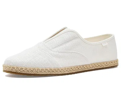 Toms Palmera Plus Espadrille Slipon In White