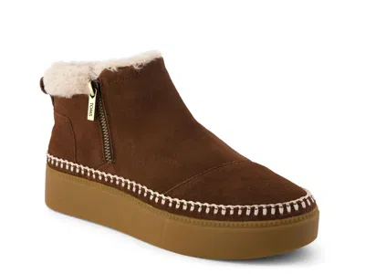 Toms Percy Sneaker Boot In Brown