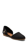 TOMS TOMS POINTED TOE FLAT