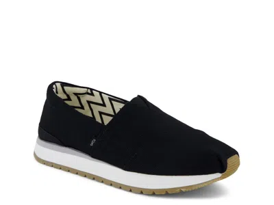 Toms Alpargata Resident Plus Slip-on Sneaker In Black
