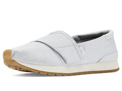 Toms Resident Plus (toddler/little Kid/big Kid) Girl's Shoes Grey 1 : 4 Big Kid M, Textile In Gray