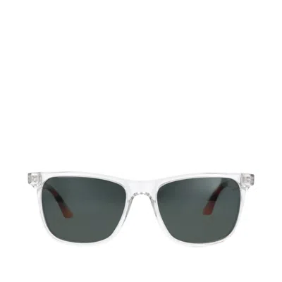 Toms Roman Clear Traveler Sunglasses In Green