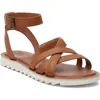 Toms Rory Ankle Strap Sandal In Tan