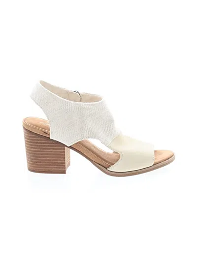 Pre-owned Toms Sandals In Brown