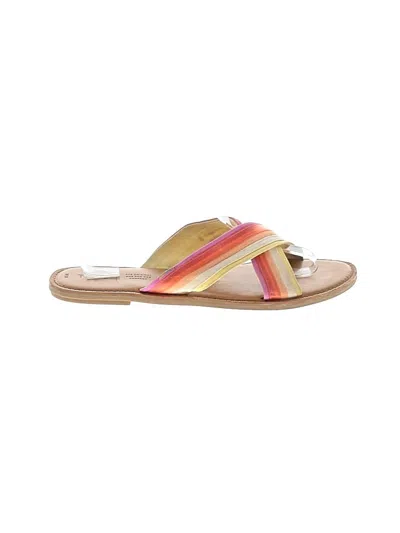 Pre-owned Toms Sandals In Pink