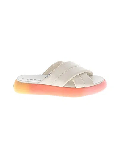 Pre-owned Toms Sandals In White