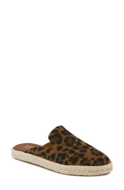 Toms Santiago Espadrille Mule In Animal Print