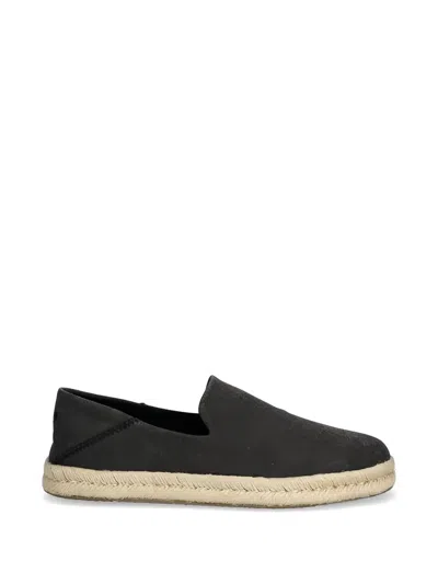 Toms Santiago Espadrilles In Black