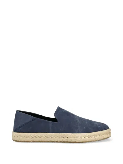 Toms Santiago Loafers In Blue