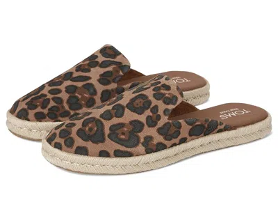 Toms Santiago Mule In Animal Print