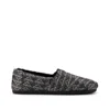 Toms Shoes Alpargata Black Cozy Global Woven In Multi