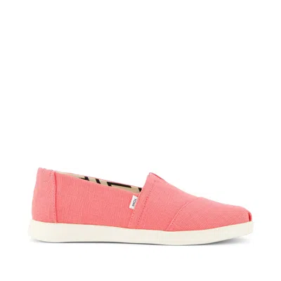 Toms Shoes Alpargata Plus Pink Heritage Canvas In Multi
