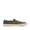 Toms Shoes Baja Olive Heritage Canvas Slip On Sneaker In Multi
