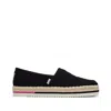 Toms Shoes Black Alpargata Platform Rope Espadrille In Black