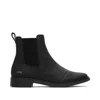 Toms Shoes Charlie Black Leather Boot