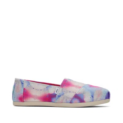 Toms Shoes Classic Alpargata Blue Botanical In Multi