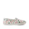 Toms Shoes Classic Alpargata Cloudbound Candy Cane
