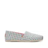 Toms Shoes Classic Alpargata Multi Color Triangle Woven