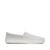 Toms Shoes Fenix Grey Sneaker With Custom Rubber Outsole In Grey