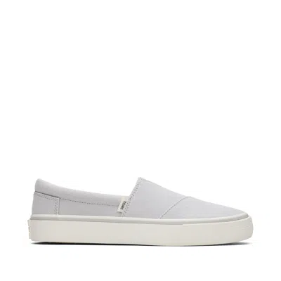 Toms Shoes Fenix Grey Sneaker With Custom Rubber Outsole