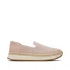 Toms Shoes Jocelyn Pink Suede Espadrille Sneaker In Multi