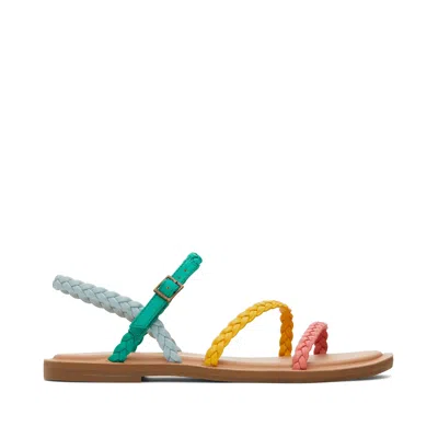 Toms Shoes Kira Colorful Strappy Sandals
