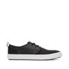 Toms Shoes Men's Black Canvas Leather Carlo Terrain Sneakers In Multi