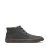 Toms Shoes Men's Grey Mid Top Sneaker Carlo Exclusive In Multi